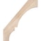 Ekena Millwork 3 1/2"W x 22"D x 26"H Balboa Smooth Knee Brace, Douglas Fir BRC04X22X26BOA00SDF - alternate 2